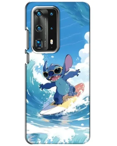 Чехол для Huawei P40 с картинкой «Стич на волне» Чехол для Huawei P40 с картинкой «Стич на волне»