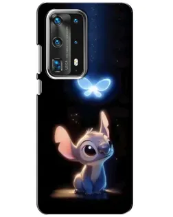 Чехол для Huawei P40 с картинкой «Сияющий Стич»