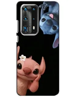 Чехол для Huawei P40 с картинкой «Фиолетовый туман роз»