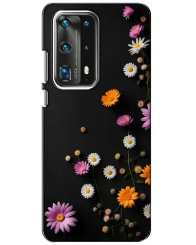 Чехол для Huawei P40 с картинкой «Цветочная композиция»