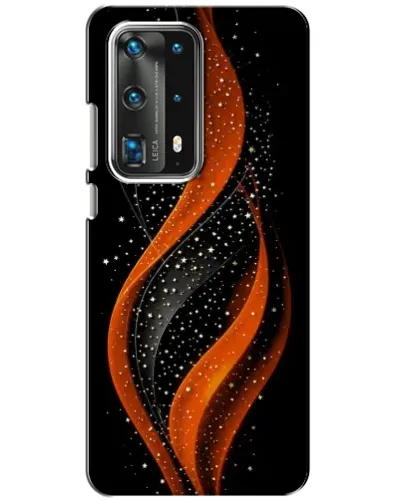 Чехол для Huawei P40 с картинкой «Огненная звездная волна»
