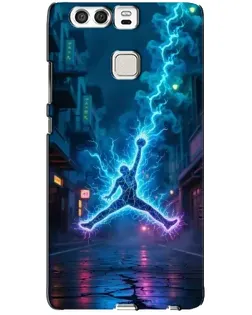 Чехол для Huawei P9 с картинкой «Jordan Gold Jumpman»