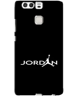 Чехол для Huawei P9 с картинкой «Jordan White Logo»