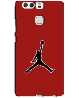 Чехол для Huawei P9 с картинкой «Jordan Red Back»