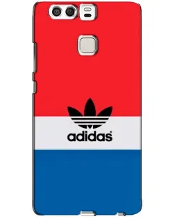 Чехол для Huawei P9 с картинкой «Ретро блоки Adidas»