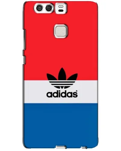 Чехол для Huawei P9 с картинкой «Ретро блоки Adidas»