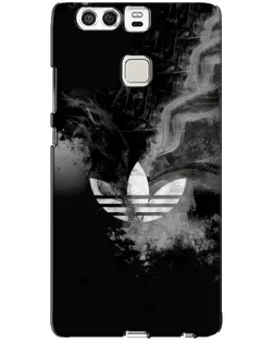 Чехол для Huawei P9 с картинкой «Абстрактный дым Adidas»