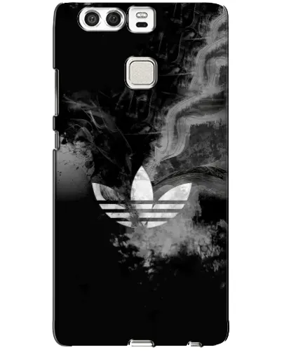 Чехол для Huawei P9 с картинкой «Абстрактный дым Adidas»