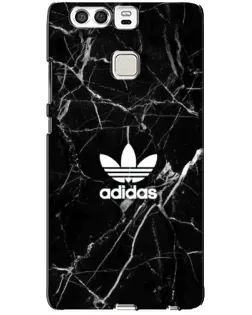 Чехол для Huawei P9 с картинкой «Белый мрамор Adidas»
