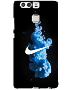 Чехол для Huawei P9 с картинкой «Nike и синий дым»