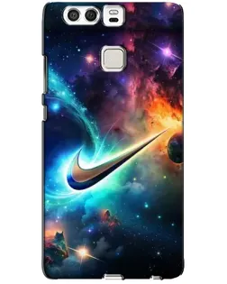Чехол для Huawei P9 с картинкой «Космический Nike Swoosh»