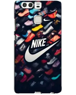 Чехол для Huawei P9 с картинкой «Коллекция кроссовок Nike»