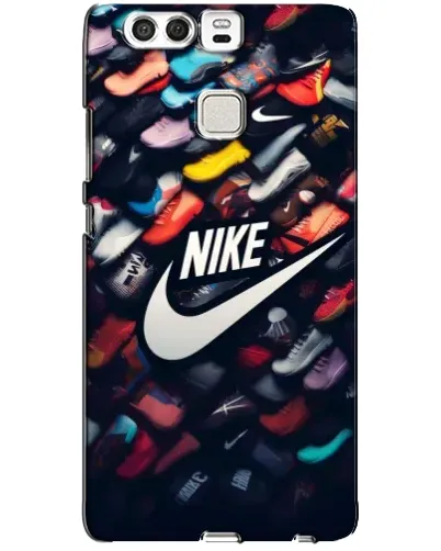 Чехол для Huawei P9 с картинкой «Коллекция кроссовок Nike»