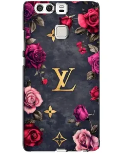 Чехол для Huawei P9 с картинкой «Цветочный Louis Vuitton»