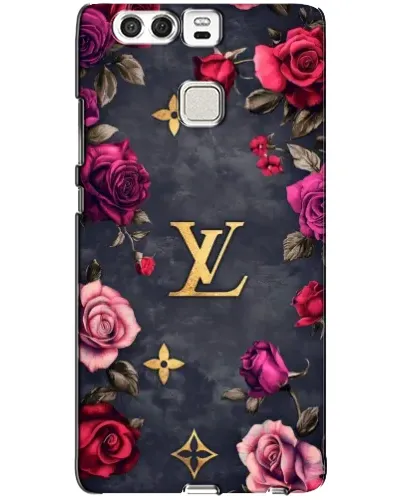 Чехол для Huawei P9 с картинкой «Цветочный Louis Vuitton»