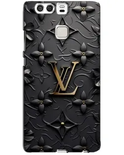 Чехол для Huawei P9 с картинкой «Кожаная текстура LV»