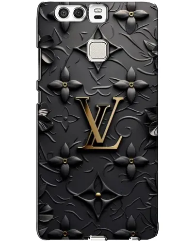 Чехол для Huawei P9 с картинкой «Кожаная текстура LV»