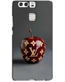 Чехол для Huawei P9 с картинкой «Красное яблоко LV»