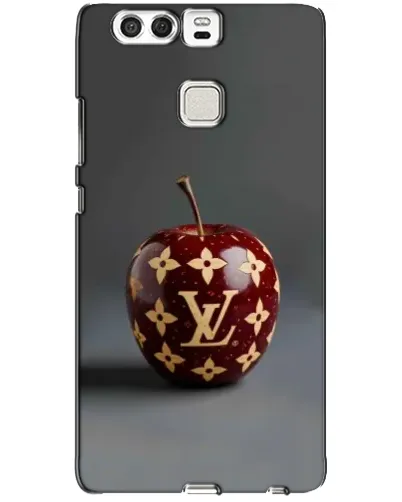 Чехол для Huawei P9 с картинкой «Красное яблоко LV»