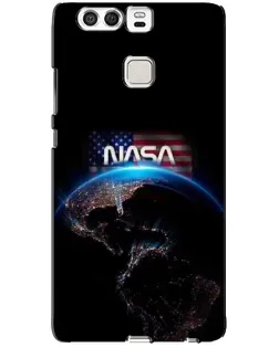 Чехол для Huawei P9 с картинкой «Земля из космоса NASA»