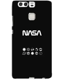 Чехол для Huawei P9 с картинкой «NASA — технический принт»