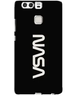 Чехол для Huawei P9 с картинкой «NASA — вертикальный логотип»