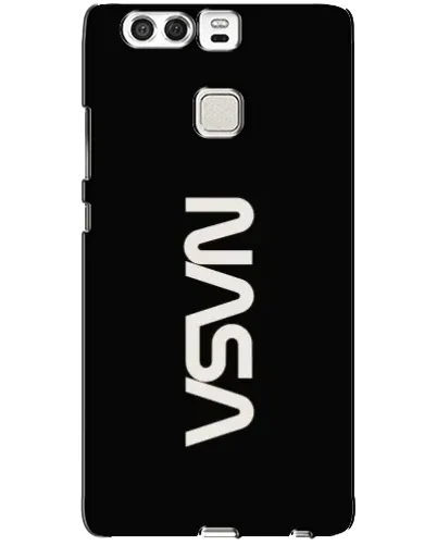 Чехол для Huawei P9 с картинкой «NASA — вертикальный логотип»