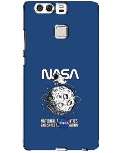Чехол для Huawei P9 с картинкой «NASA — лунная миссия»