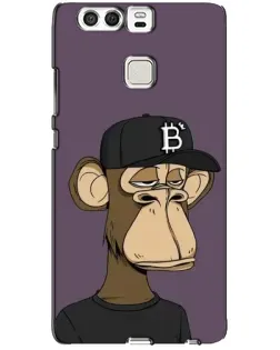 Чехол для Huawei P9 с картинкой «Bored Ape в кепке»