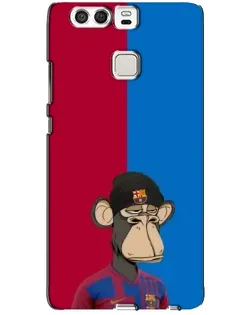 Чехол для Huawei P9 с картинкой «Bored Ape — фанат Барсы»