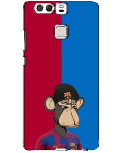Чехол для Huawei P9 с картинкой «Bored Ape — фанат Барсы» Чехол для Huawei P9 с картинкой «Bored Ape — фанат Барсы»