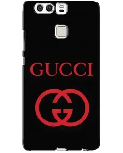 Чехол для Huawei P9 с картинкой «Gucci — красный логотип»