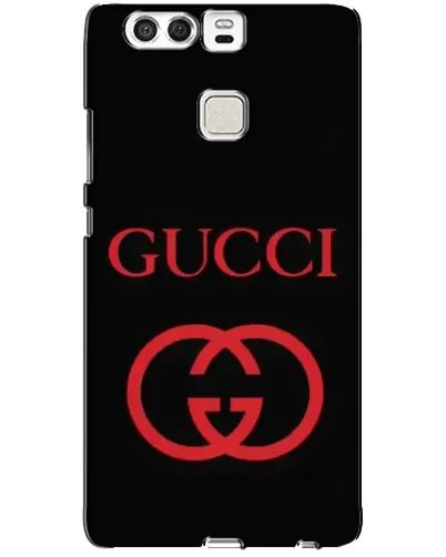 Чехол для Huawei P9 с картинкой «Gucci — красный логотип»