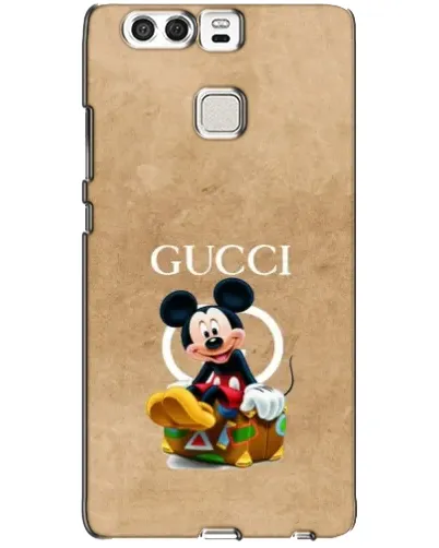 Чехол для Huawei P9 с картинкой «Микки Маус Gucci — крафт»