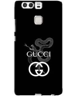 Чехол для Huawei P9 с картинкой «Gucci — серебряная змея»