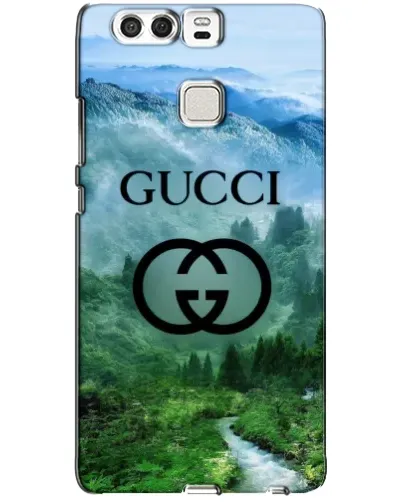 Чехол для Huawei P9 с картинкой «Gucci — горный пейзаж»