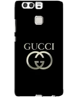 Чохол для Huawei P9 з картинкою «Gucci — золото на чорному» Чохол для Huawei P9 з картинкою «Gucci — золото на чорному»