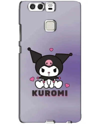 Чохол для Huawei P9 з картинкою «Kuromi — фіолетовий арт»