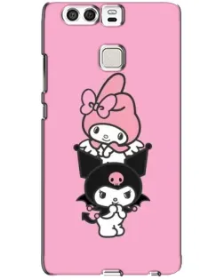 Чохол для Huawei P9 з картинкою «My Melody та Kuromi»