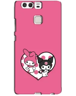 Чохол для Huawei P9 з картинкою «Kuromi та My Melody»