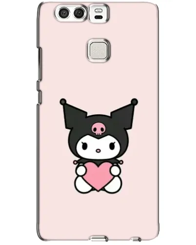 Чохол для Huawei P9 з картинкою «Kuromi та серце»