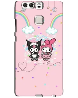 Чохол для Huawei P9 з картинкою «My Melody та Kuromi»