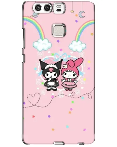 Чохол для Huawei P9 з картинкою «My Melody та Kuromi»