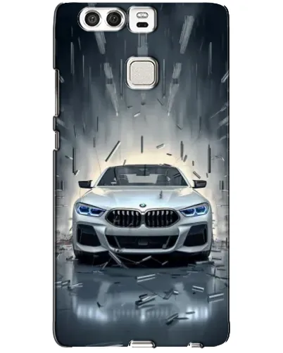 Чехол для Huawei P9 с картинкой «BMW в свете фар» Чехол для Huawei P9 с картинкой «BMW в свете фар»