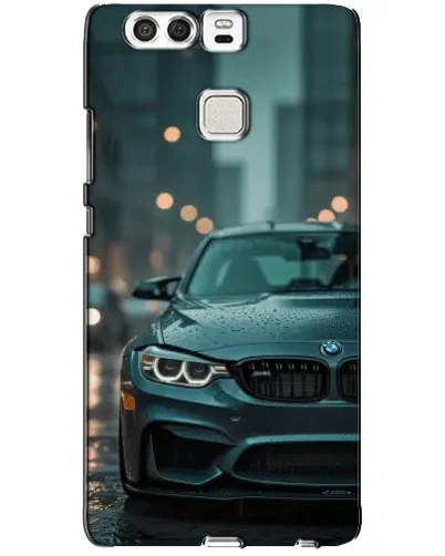 Чехол для Huawei P9 с картинкой «BMW в огнях города» Чехол для Huawei P9 с картинкой «BMW в огнях города»