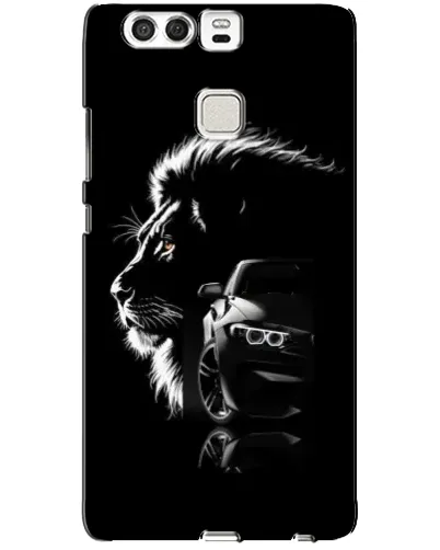 Чехол для Huawei P9 с картинкой «BMW и лев» Чехол для Huawei P9 с картинкой «BMW и лев»