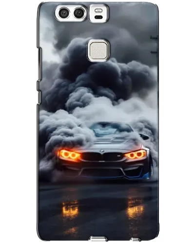 Чехол для Huawei P9 с картинкой «BMW в дыму» Чехол для Huawei P9 с картинкой «BMW в дыму»