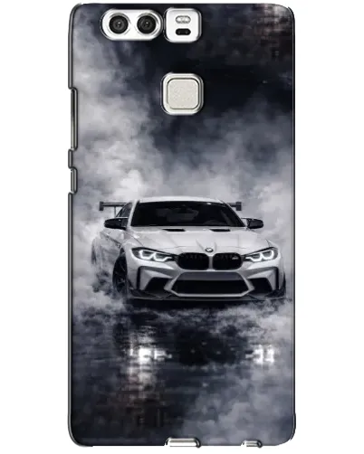 Чехол для Huawei P9 с картинкой «BMW сквозь туман» Чехол для Huawei P9 с картинкой «BMW сквозь туман»