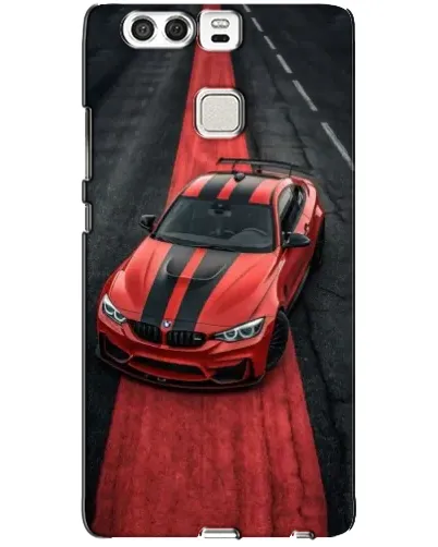 Чехол для Huawei P9 с картинкой «BMW на красной дорожке» Чехол для Huawei P9 с картинкой «BMW на красной дорожке»