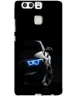 Чехол для Huawei P9 с картинкой «BMW — ночной взгляд»